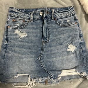 American Eagle jean skirt- super stretch